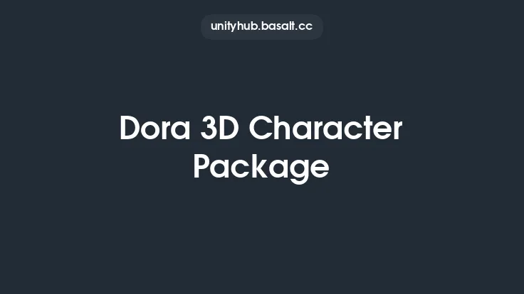 Dora 3D Character Package Thumbnail