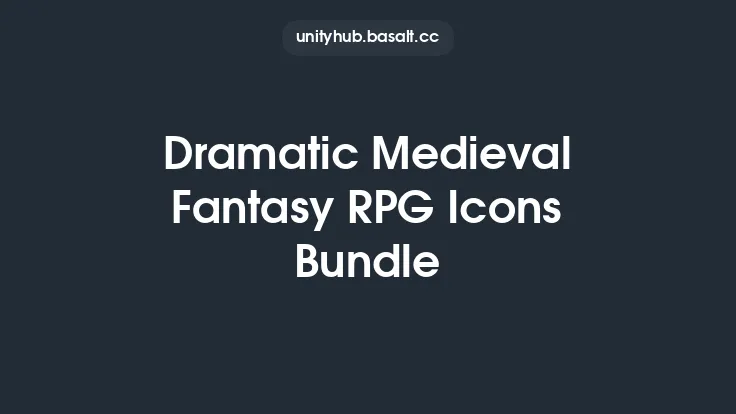 Dramatic Medieval Fantasy RPG Icons Bundle Thumbnail