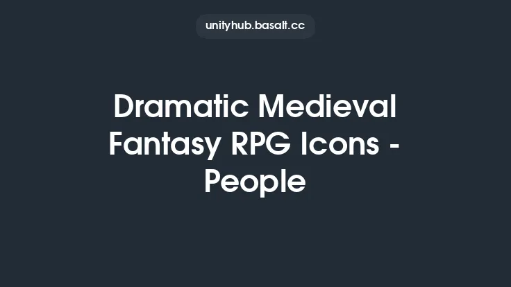 Dramatic Medieval Fantasy RPG Icons - People Thumbnail