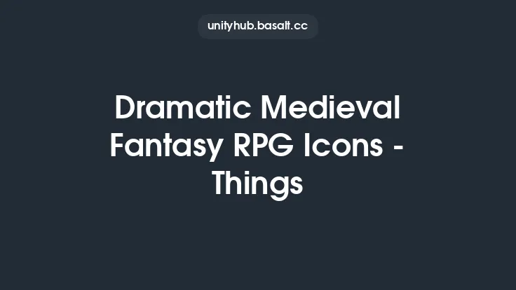 Dramatic Medieval Fantasy RPG Icons - Things Thumbnail