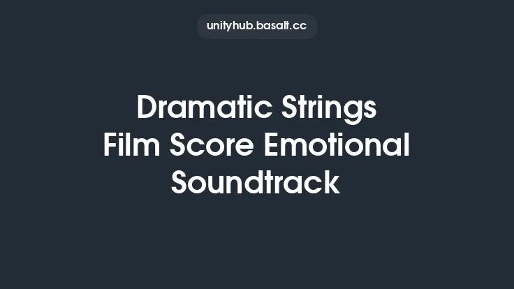 Dramatic Strings Film Score Emotional Soundtrack Thumbnail