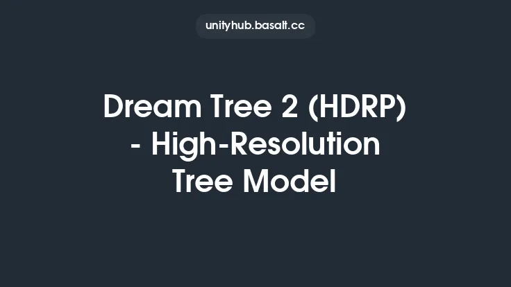 Dream Tree 2 (HDRP) - High-Resolution Tree Model Thumbnail