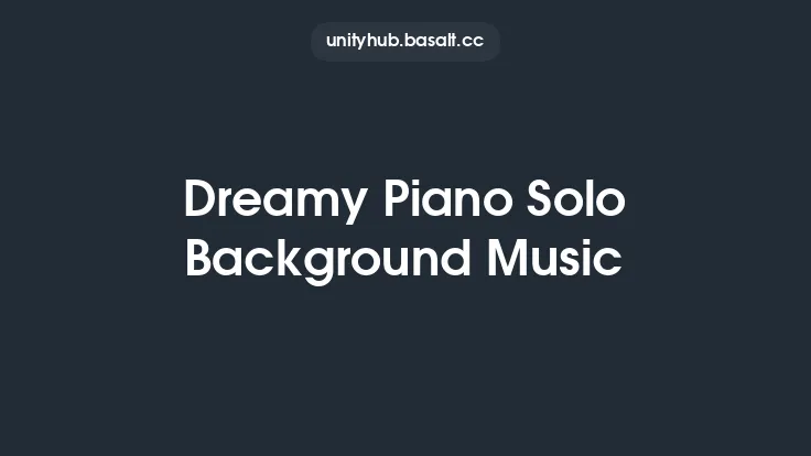 Dreamy Piano Solo Background Music Thumbnail