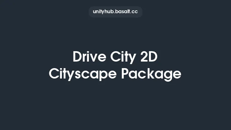 Drive City 2D Cityscape Package Thumbnail