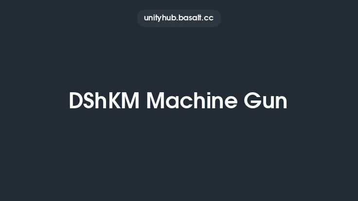 DShKM Machine Gun Thumbnail