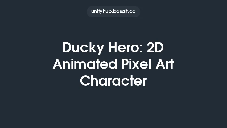 Ducky Hero: 2D Animated Pixel Art Character Thumbnail
