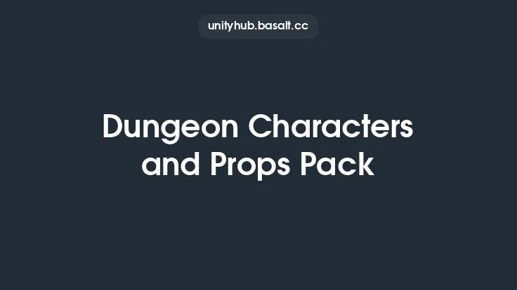Dungeon Characters and Props Pack Thumbnail