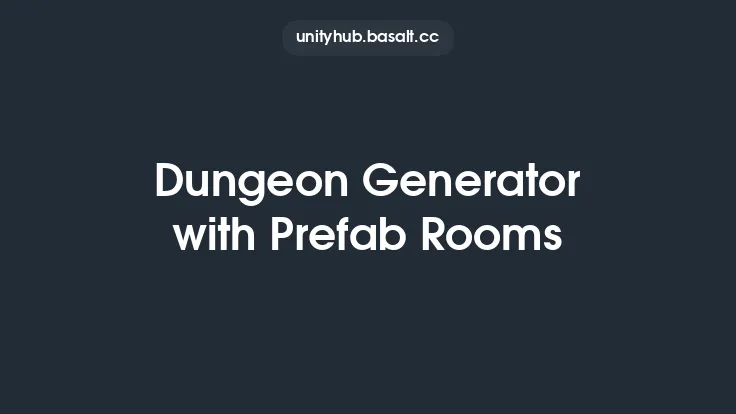 Dungeon Generator with Prefab Rooms Thumbnail