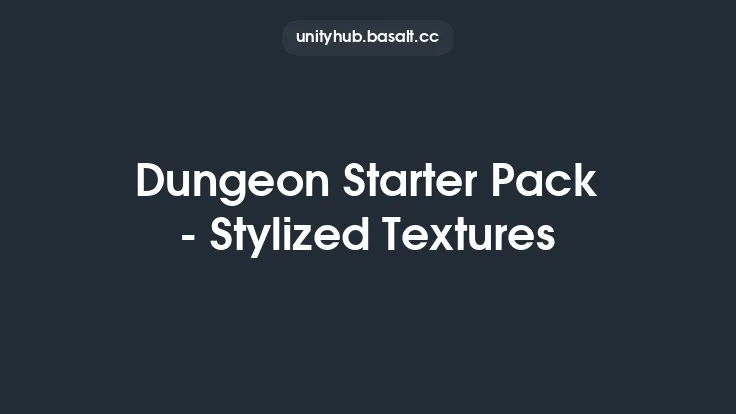 Dungeon Starter Pack - Stylized Textures Thumbnail