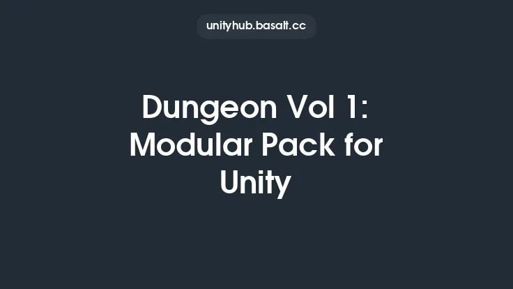 Dungeon Vol 1: Modular Pack for Unity Thumbnail