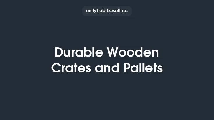 Durable Wooden Crates and Pallets Thumbnail