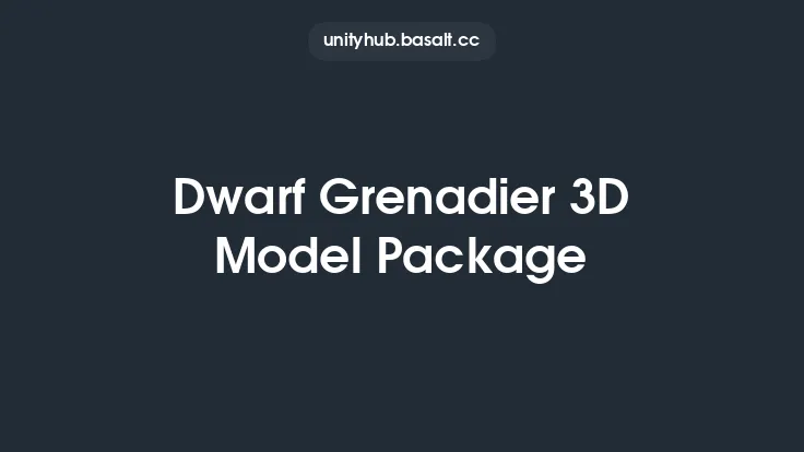 Dwarf Grenadier 3D Model Package Thumbnail
