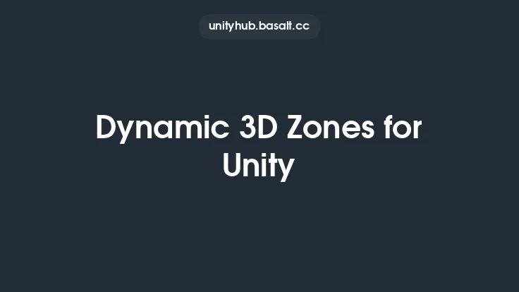 Dynamic 3D Zones for Unity Thumbnail