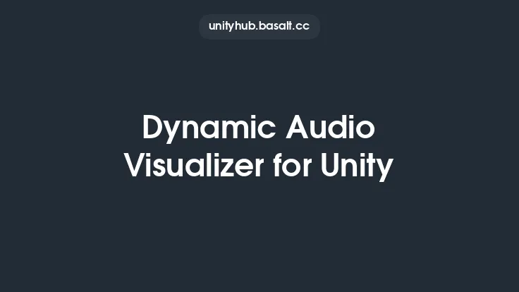 Dynamic Audio Visualizer for Unity Thumbnail