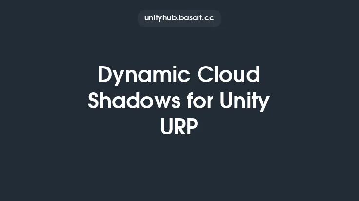 Dynamic Cloud Shadows for Unity URP Thumbnail