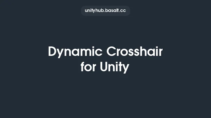 Dynamic Crosshair for Unity Thumbnail