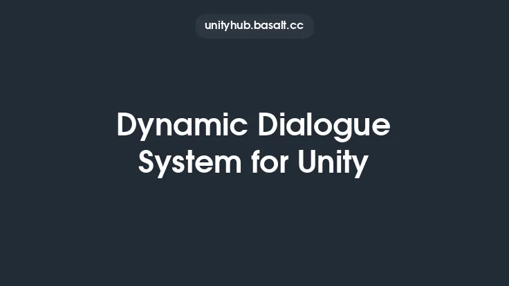 Dynamic Dialogue System for Unity Thumbnail