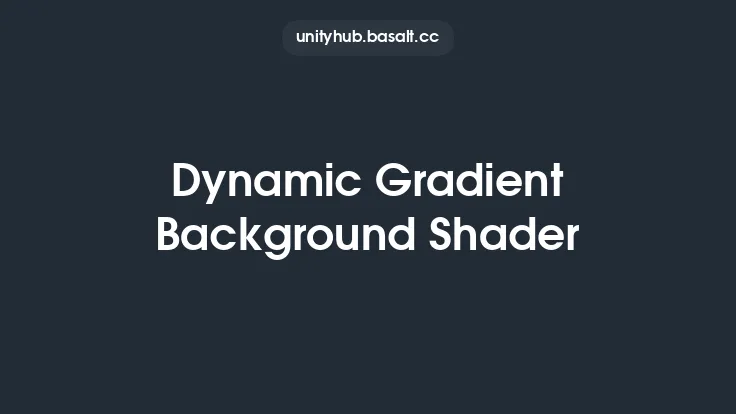 Dynamic Gradient Background Shader Thumbnail