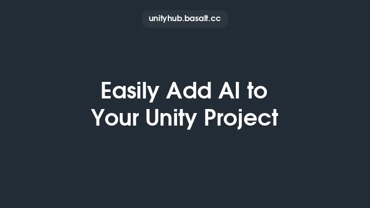 Easily Add AI to Your Unity Project Thumbnail