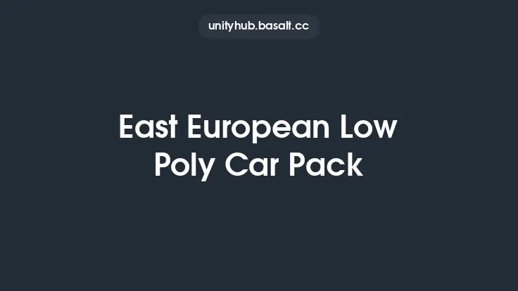 East European Low Poly Car Pack Thumbnail