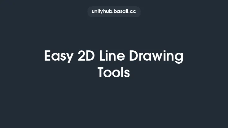 Easy 2D Line Drawing Tools Thumbnail