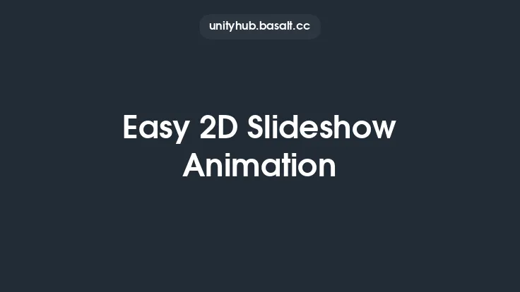 Easy 2D Slideshow Animation Thumbnail