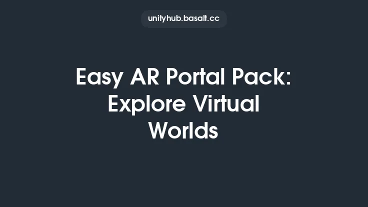 Easy AR Portal Pack: Explore Virtual Worlds Thumbnail