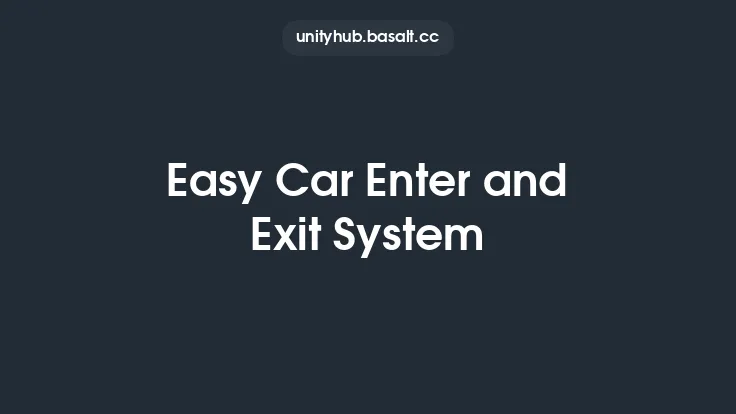 Easy Car Enter and Exit System Thumbnail
