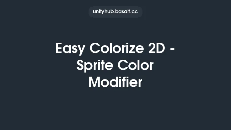 Easy Colorize 2D - Sprite Color Modifier Thumbnail
