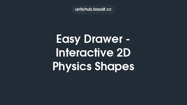 Easy Drawer - Interactive 2D Physics Shapes Thumbnail