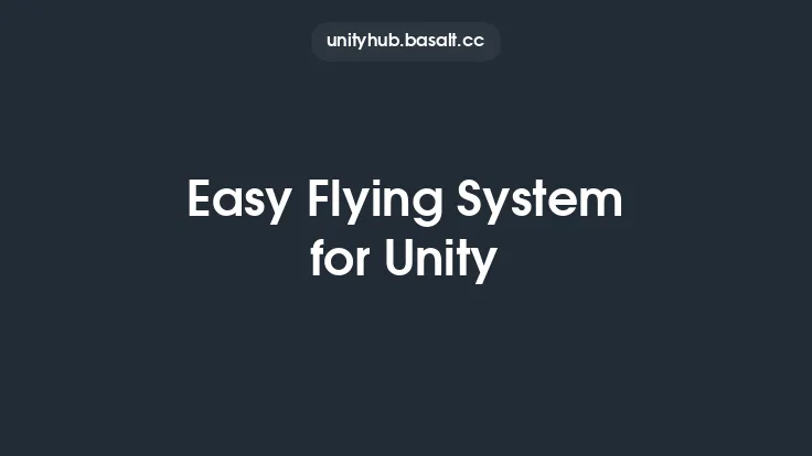 Easy Flying System for Unity Thumbnail