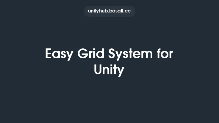 Easy Grid System for Unity Thumbnail