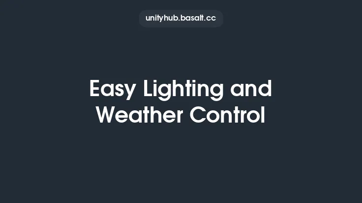 Easy Lighting and Weather Control Thumbnail
