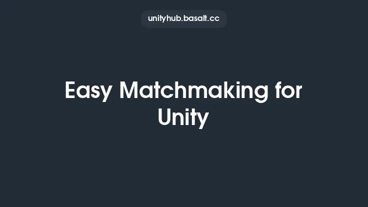 Easy Matchmaking for Unity Thumbnail