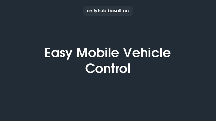 Easy Mobile Vehicle Control Thumbnail