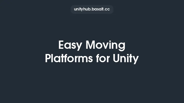 Easy Moving Platforms for Unity Thumbnail