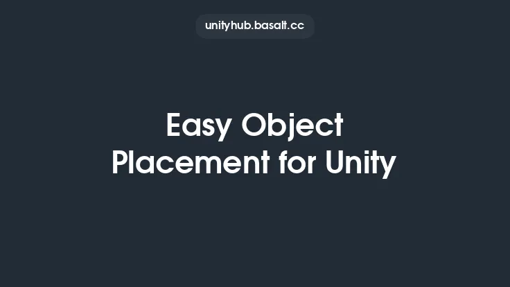 Easy Object Placement for Unity Thumbnail
