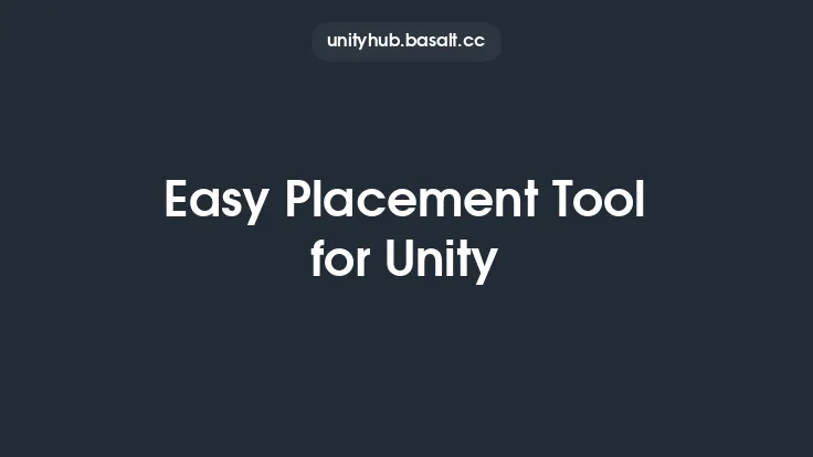 Easy Placement Tool for Unity Thumbnail