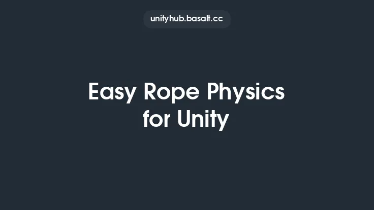 Easy Rope Physics for Unity Thumbnail