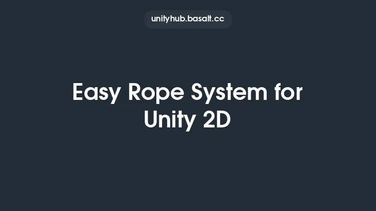 Easy Rope System for Unity 2D Thumbnail