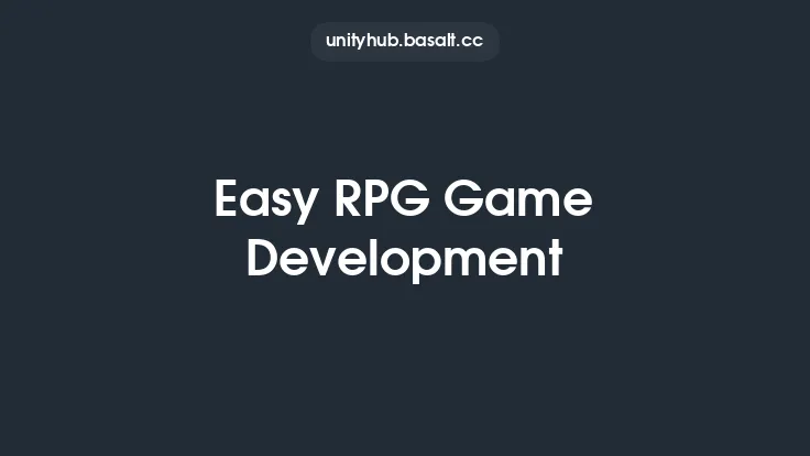 Easy RPG Game Development Thumbnail