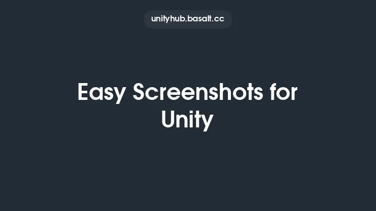 Easy Screenshots for Unity Thumbnail