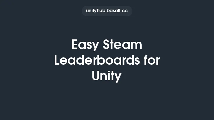 Easy Steam Leaderboards for Unity Thumbnail
