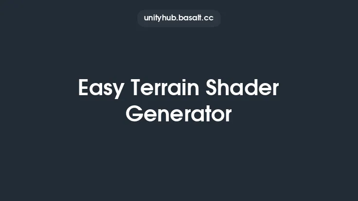 Easy Terrain Shader Generator Thumbnail