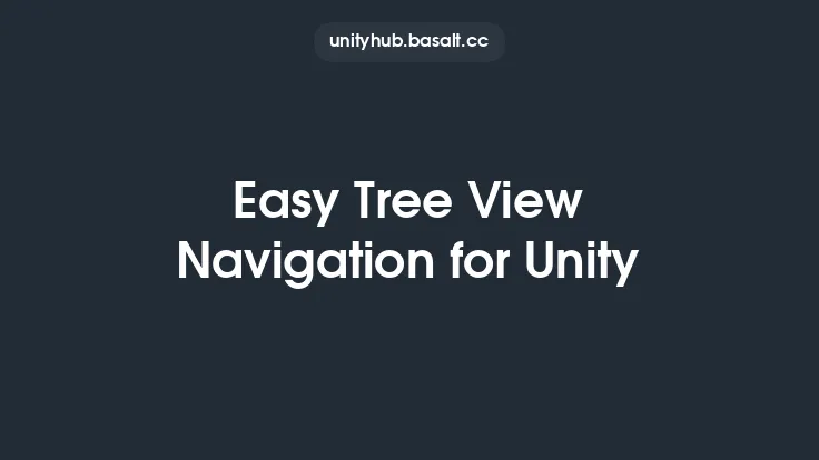 Easy Tree View Navigation for Unity Thumbnail