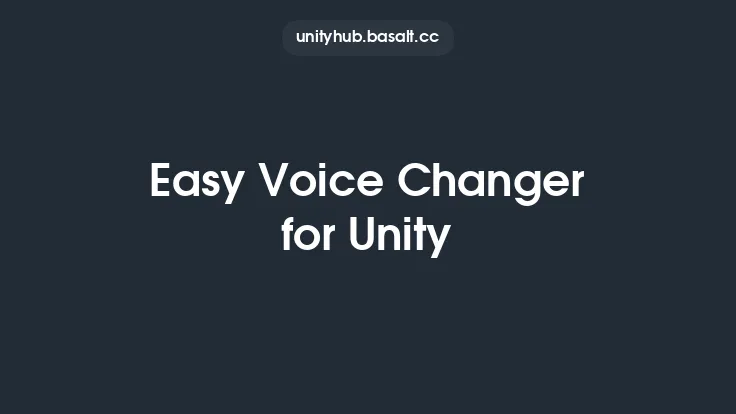 Easy Voice Changer for Unity Thumbnail