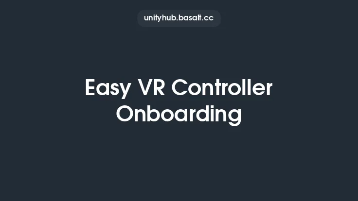 Easy VR Controller Onboarding Thumbnail
