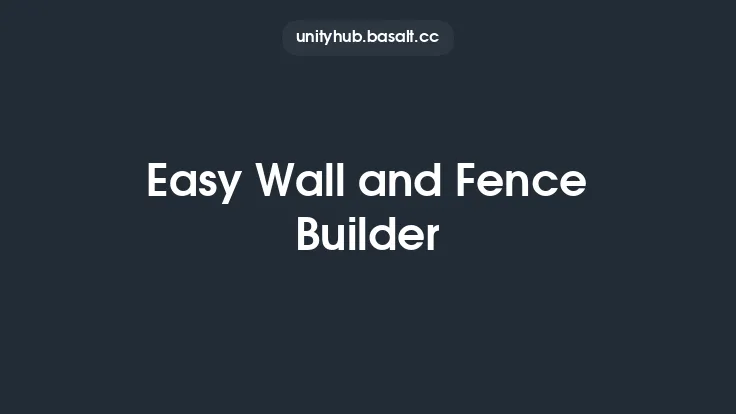 Easy Wall and Fence Builder Thumbnail