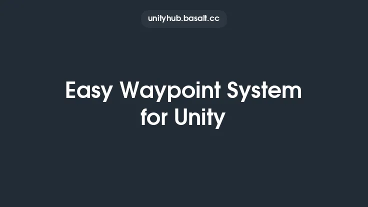 Easy Waypoint System for Unity Thumbnail