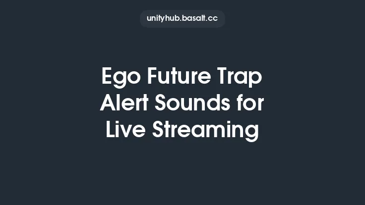 Ego Future Trap Alert Sounds for Live Streaming Thumbnail
